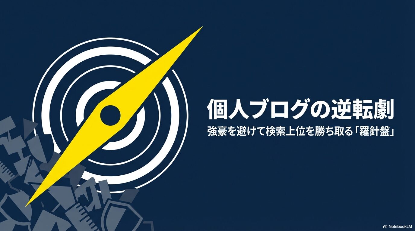 強豪を避けて検索上位を勝ち取る羅針盤となるDokusou Keywordのイメージ画像